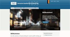 Desktop Screenshot of deutschegesellschaft.ca